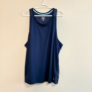 5/$20👙 ASICS Men’s Navy Blue Athletic Muscle Tank Top